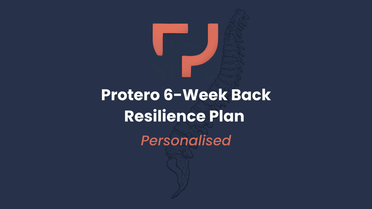 Protero 6-Week Back Resilience Plan
